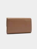 Cartera Lisa Con Solapa
