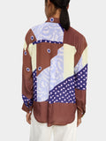 Camisa Fluida Con Estampado