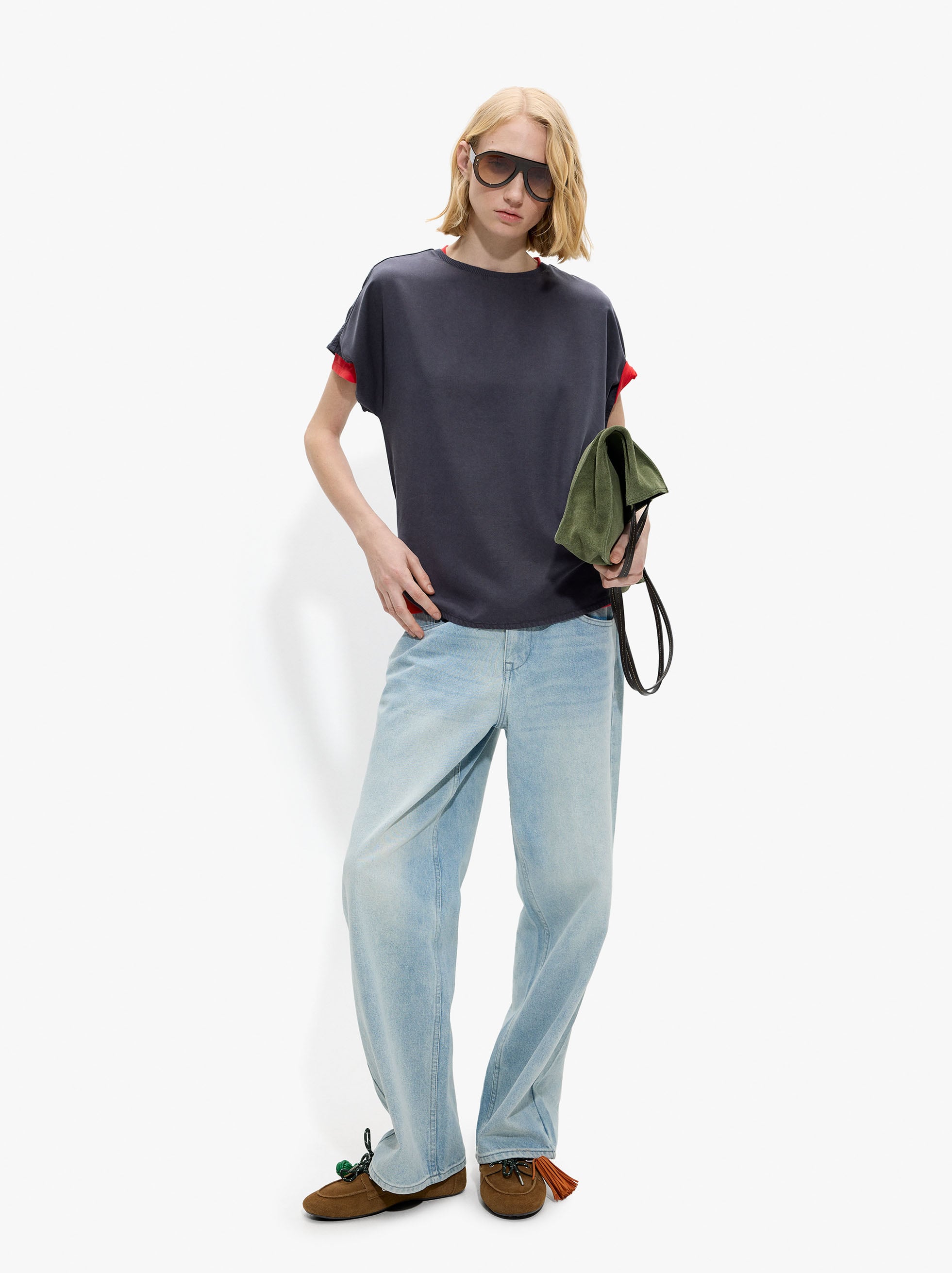 Camiseta Lisa 100% Lyocell