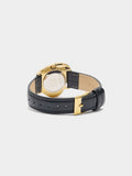 Reloj De Corazón Con Pulsera Efecto Piel