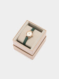 Reloj Ovalado Correa Con Textura