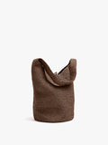 Bolso De Hombro Efecto Rafia