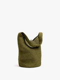 Bolso De Hombro Efecto Rafia