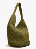 Bolso De Hombro Efecto Rafia