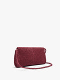 Bolso Bandolera Efecto Rafia Con Solapa