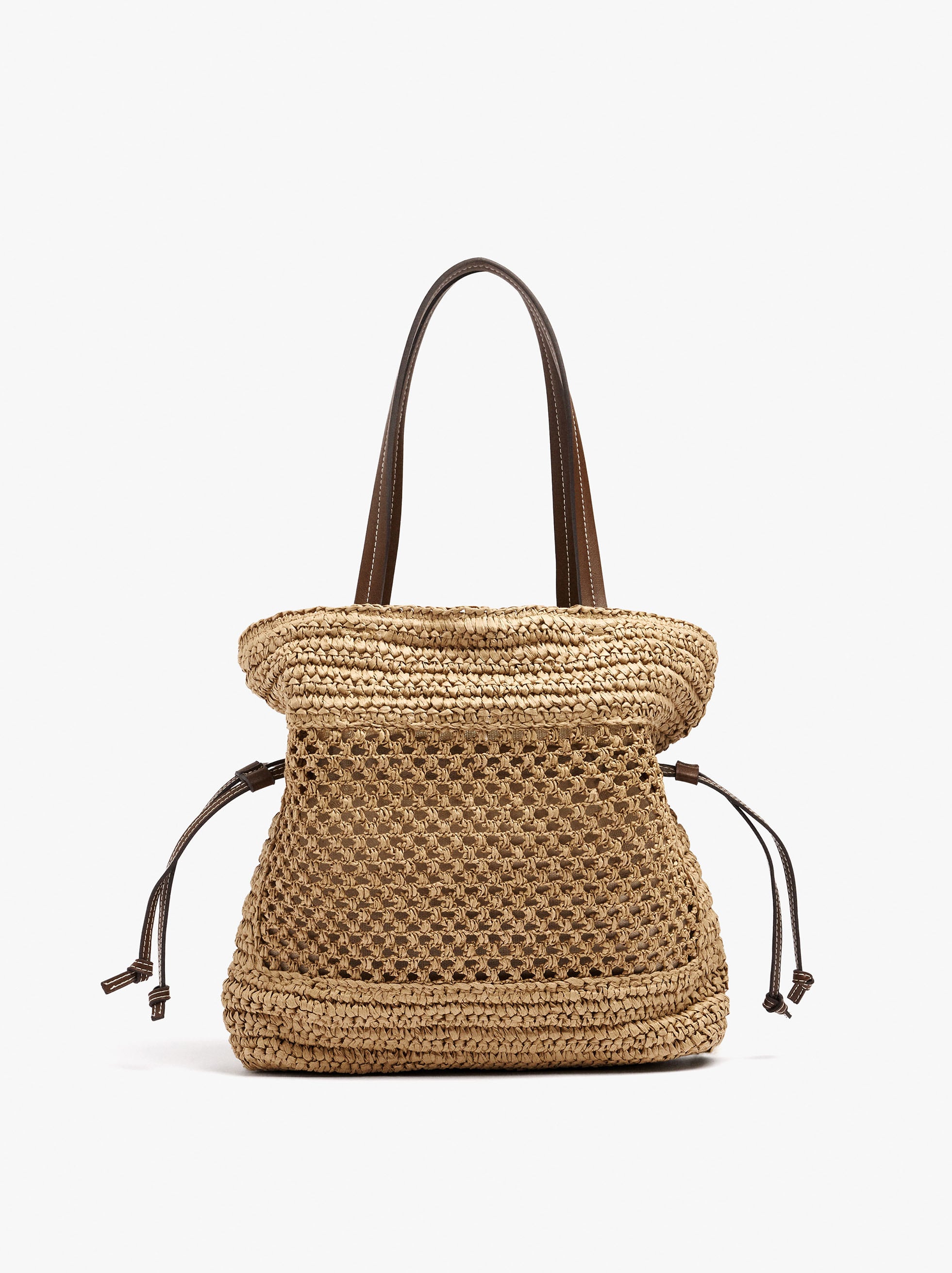 Bolso Shopper Efecto Rafia M