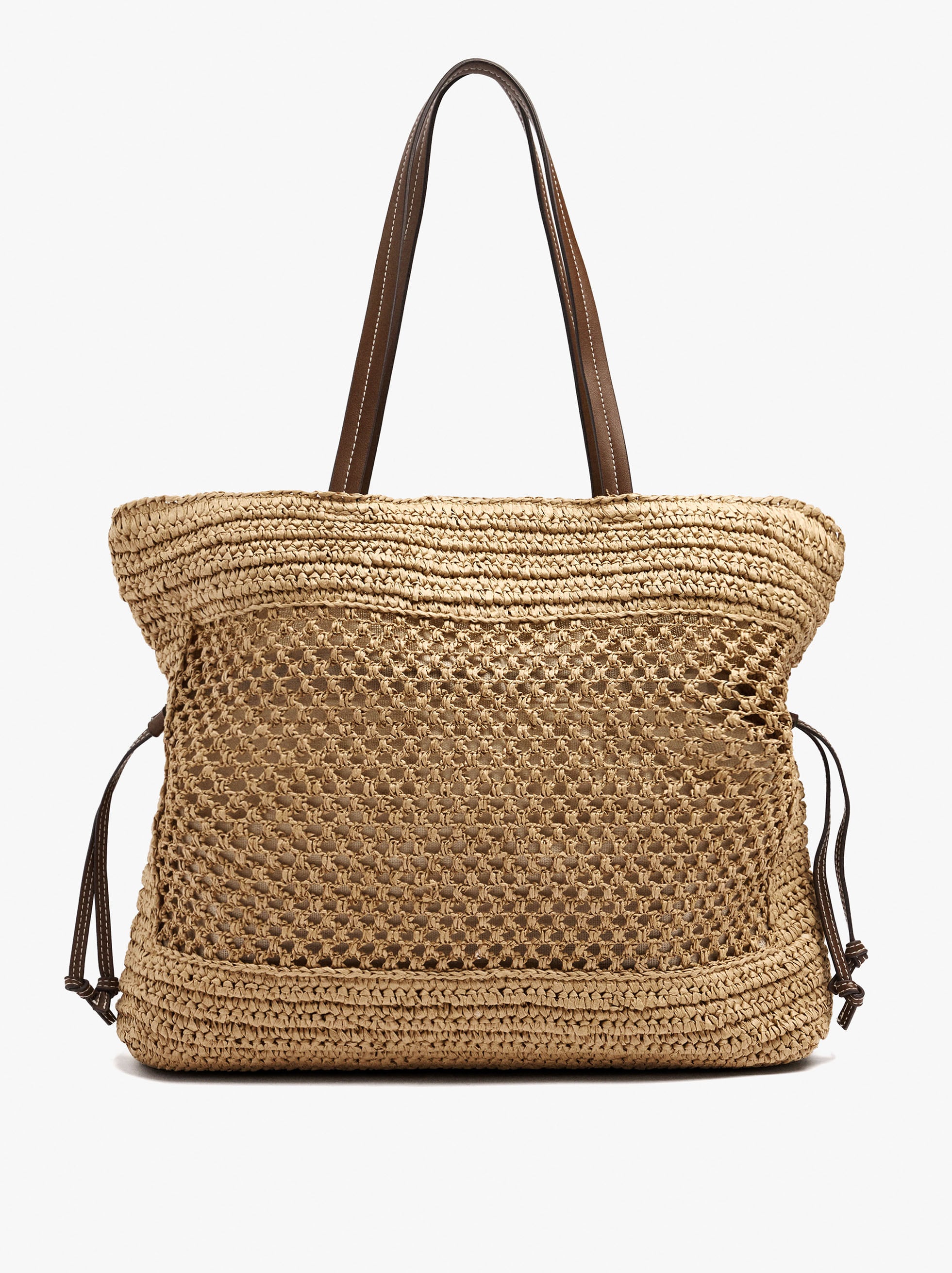 Bolso Shopper Efecto Rafia L