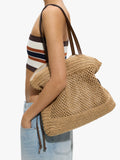 Bolso Shopper Efecto Rafia L
