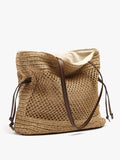 Bolso Shopper Efecto Rafia L