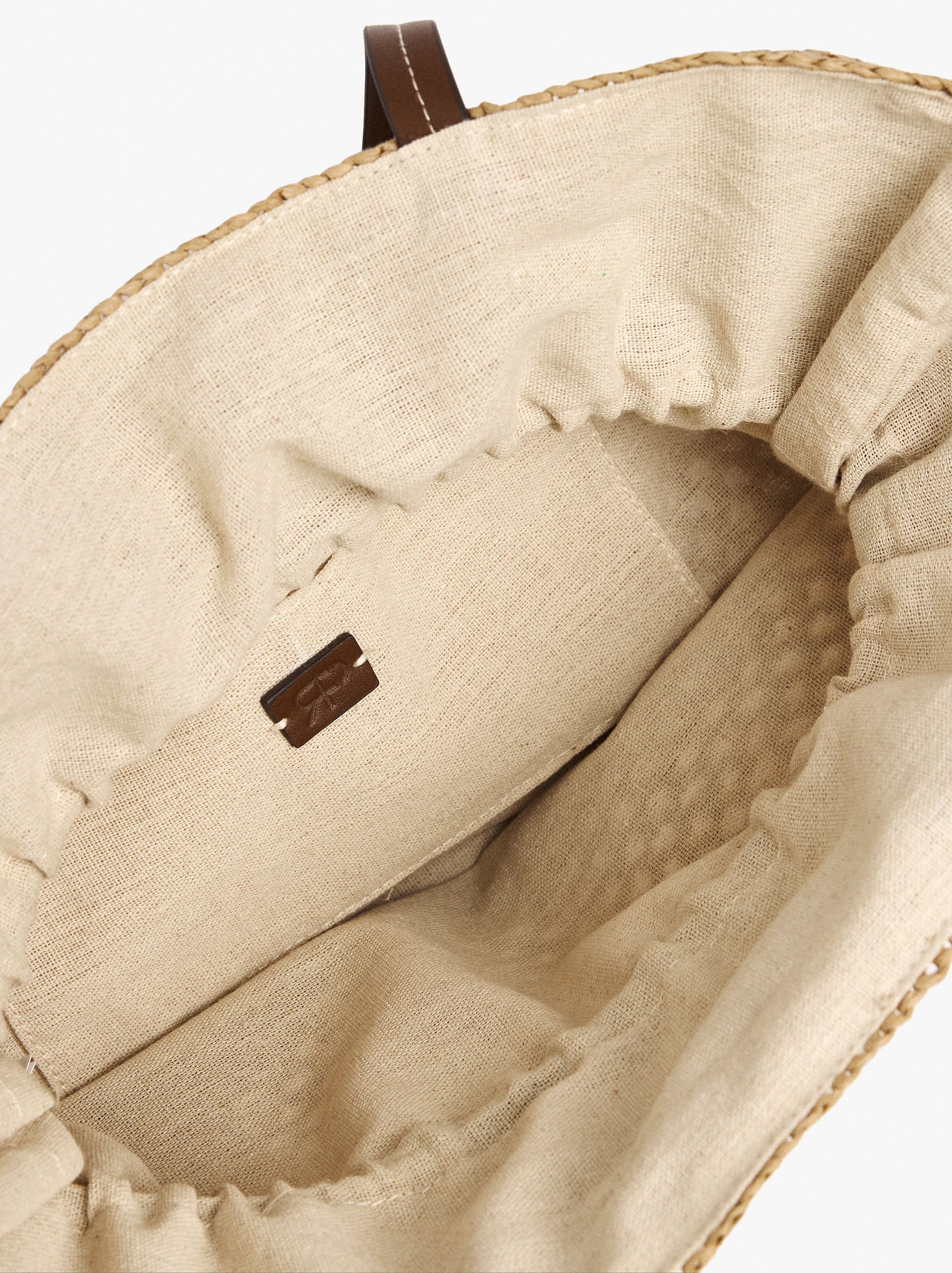 Bolso Shopper Efecto Rafia L