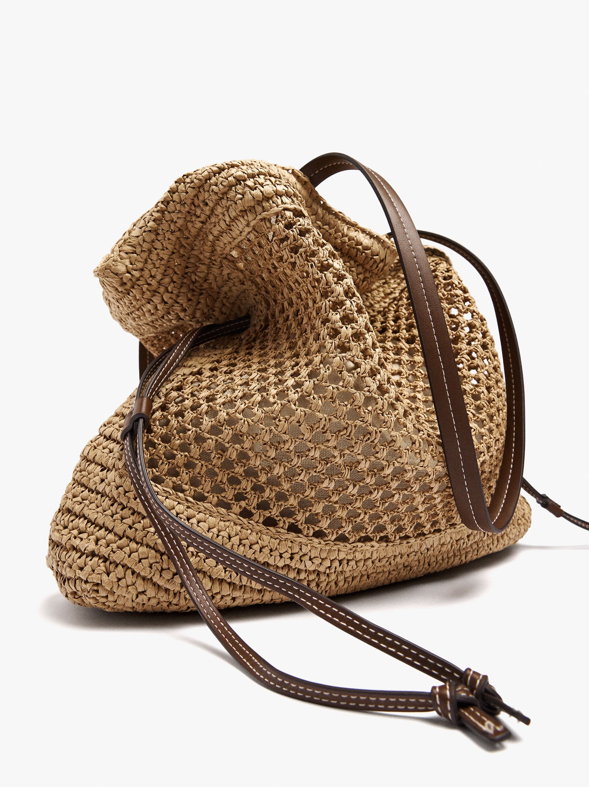 Bolso Shopper Efecto Rafia L