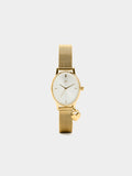 Reloj Pulsera De Malla Metálica Con Charm