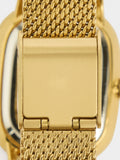 Reloj De Malla Metálica De Acero Inoxidable