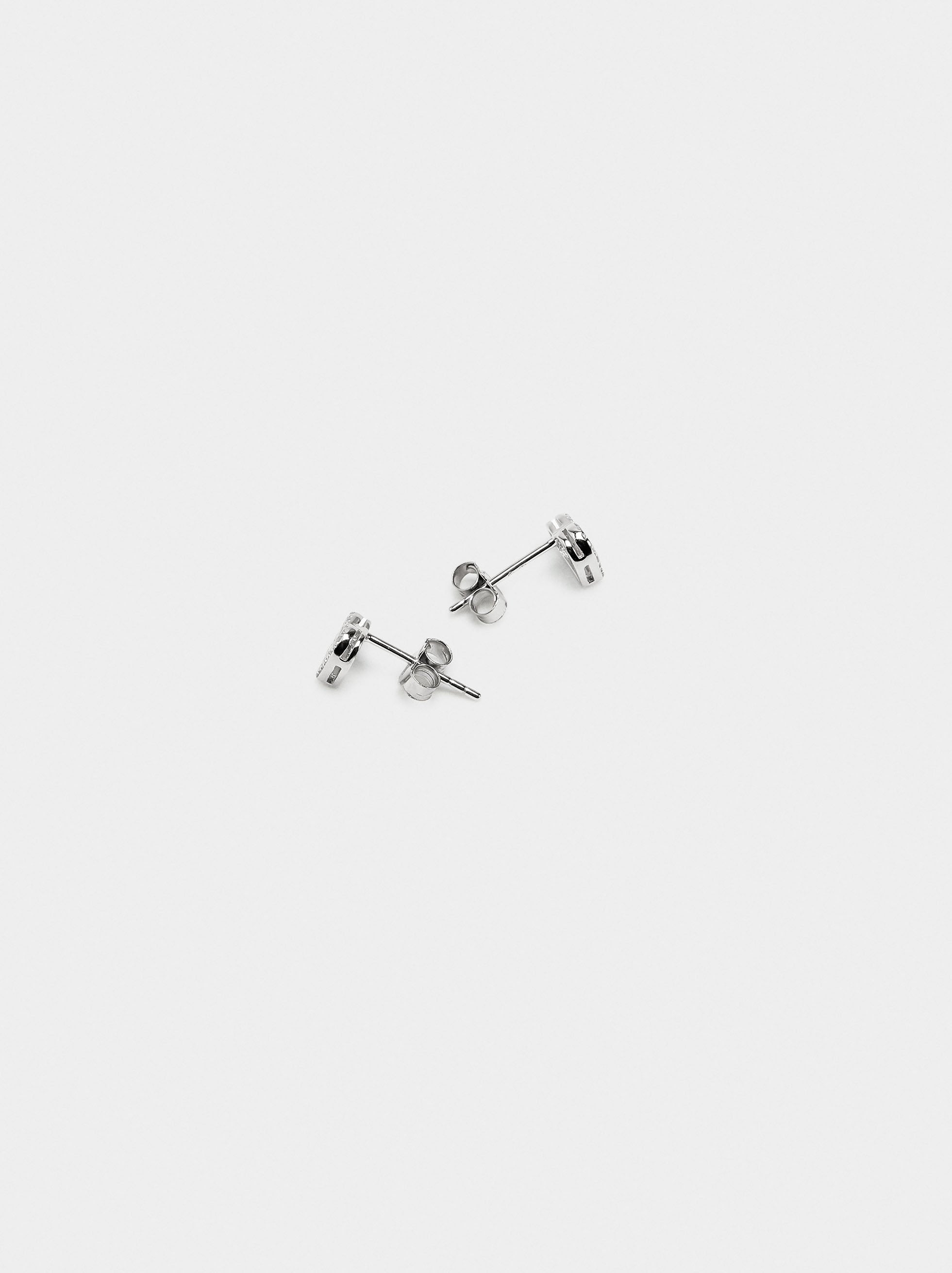 Set De Collar Y Pendientes Con Circonitas - Plata De Ley 925
