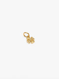 Charm Trébol Con Circonitas - Plata De Ley 925