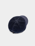 Gorra Canalada De Terciopelo
