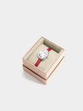Reloj Corazón Pulsera Con Textura