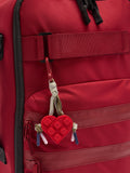 Mochila De Cabina De Nylon Colgante De Corazón