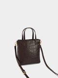 Bolso De Mano Con Grabado Animal