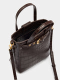 Bolso De Mano Con Grabado Animal