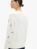Jersey De Punto Con Bordados 100% Algodón