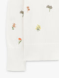 Jersey De Punto Con Bordados 100% Algodón