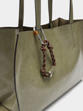Bolso Shopper Con Colgante