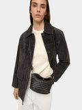 Bolso Bandolera De Piel Trenzada