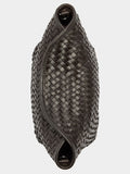 Bolso Bandolera De Piel Trenzada
