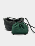 Bolso Bandolera De Piel Trenzada