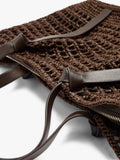 Bolso Shopper Efecto Rafia Con Bolsa Removible