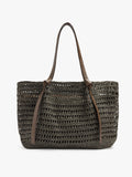 Bolso Shopper Efecto Rafia Con Bolsa Removible