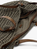 Bolso Shopper Efecto Rafia Con Bolsa Removible