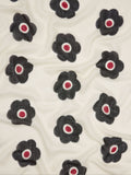 Pañuelo Estampado Floral Con Lana