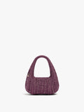 Bolso De Mano Rígido Con Efecto Rafia