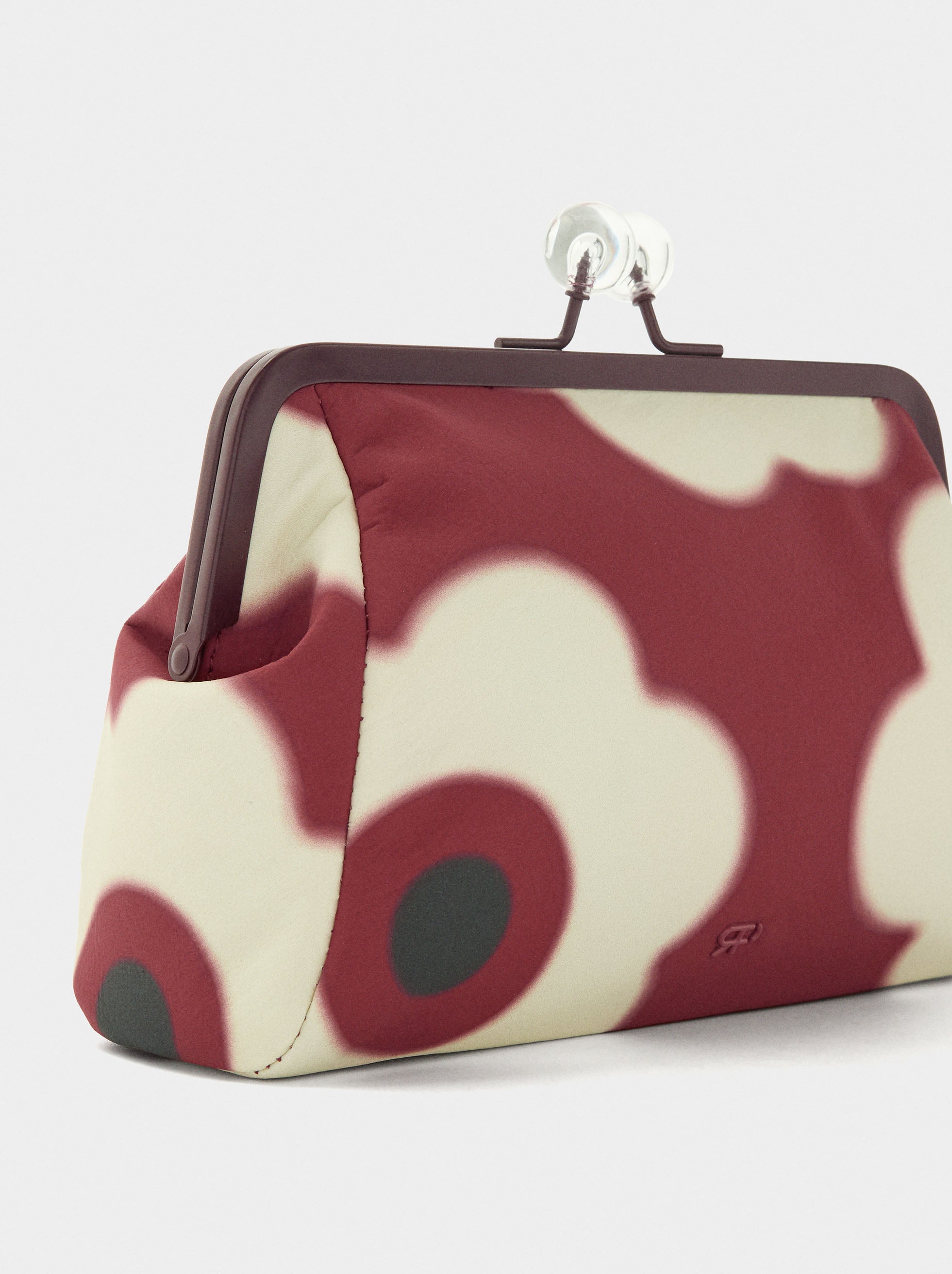 Bolso Para Cosméticos Con Estampado Floral