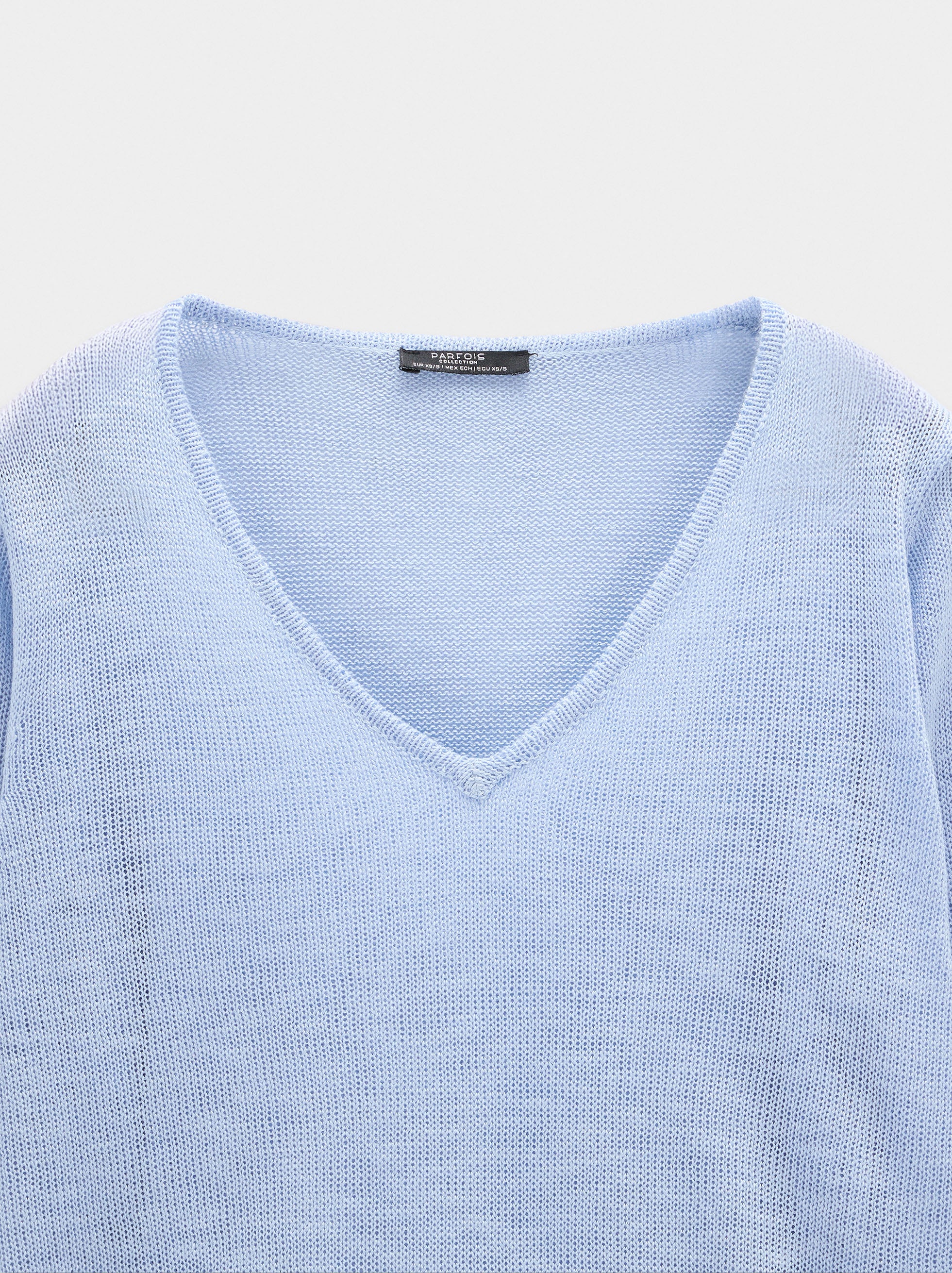 Jersey De Punto Semitransparente