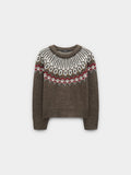 Jersey De Punto Jacquard