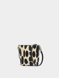Bolso Bandolera De Piel Estampado Animal