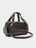 Mini Bolso De Mano Con Efecto Piel