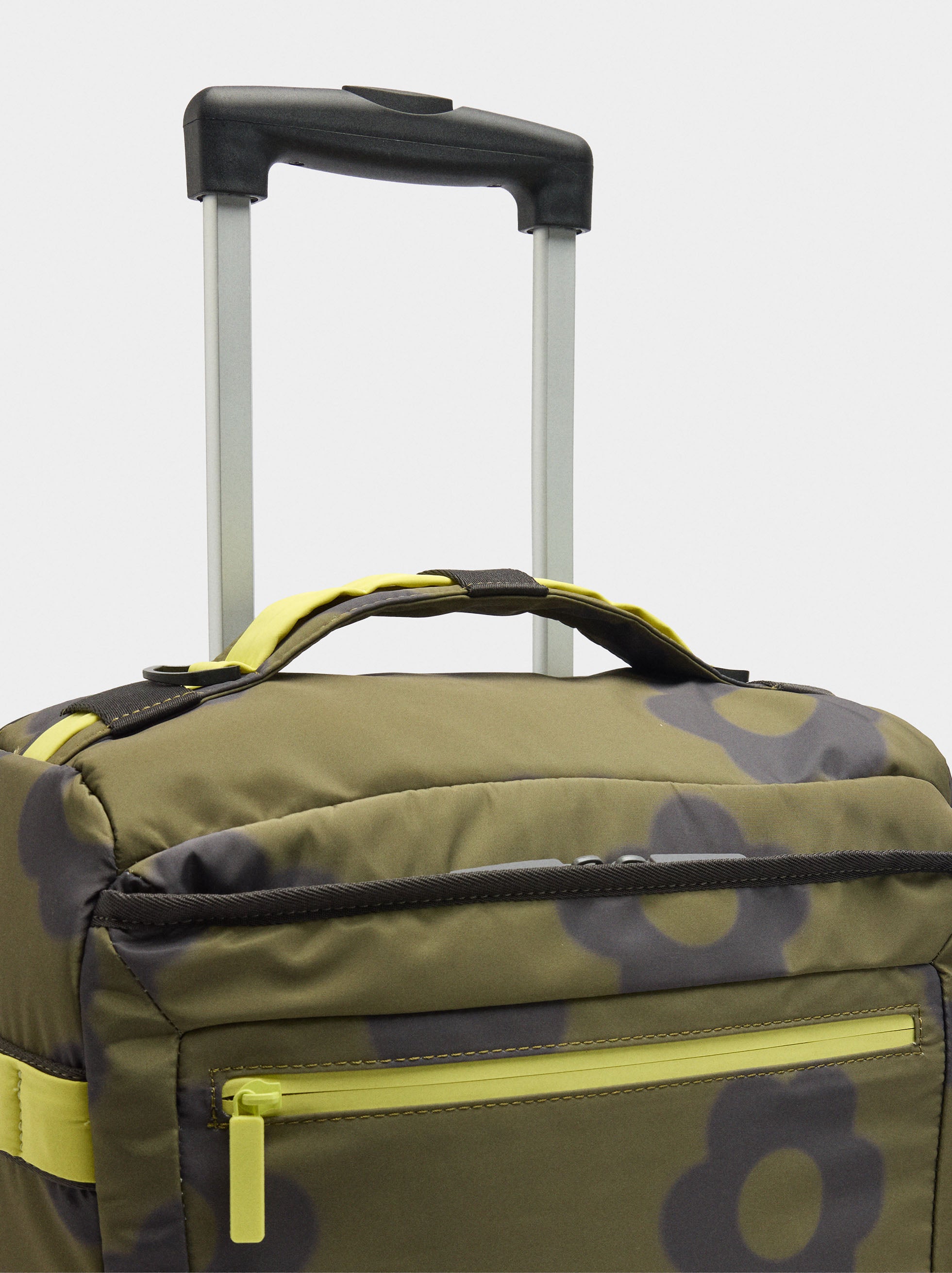 Maleta De Viaje De Nylon Estampado Floral