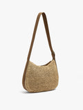 Bolso Bandolera Con Efecto Rafia