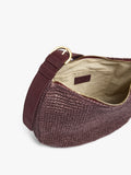 Bolso Bandolera Con Efecto Rafia
