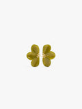 Pendientes Media Flor De Resina