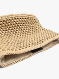 Bolso Bandolera Con Efecto Rafia
