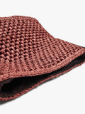 Bolso Bandolera Con Efecto Rafia
