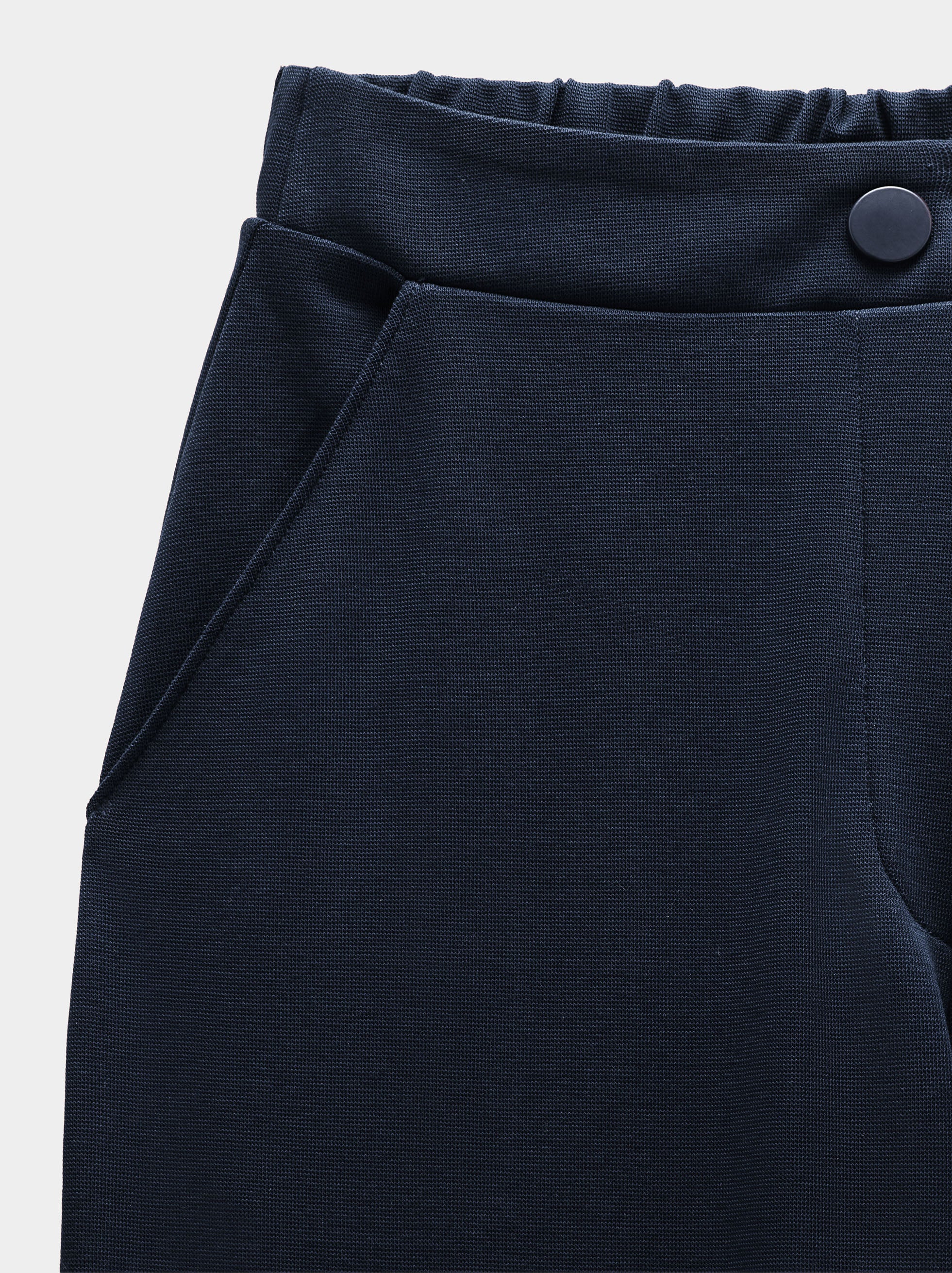 Pantalón Con Bolsillos Y Cintura Elástica