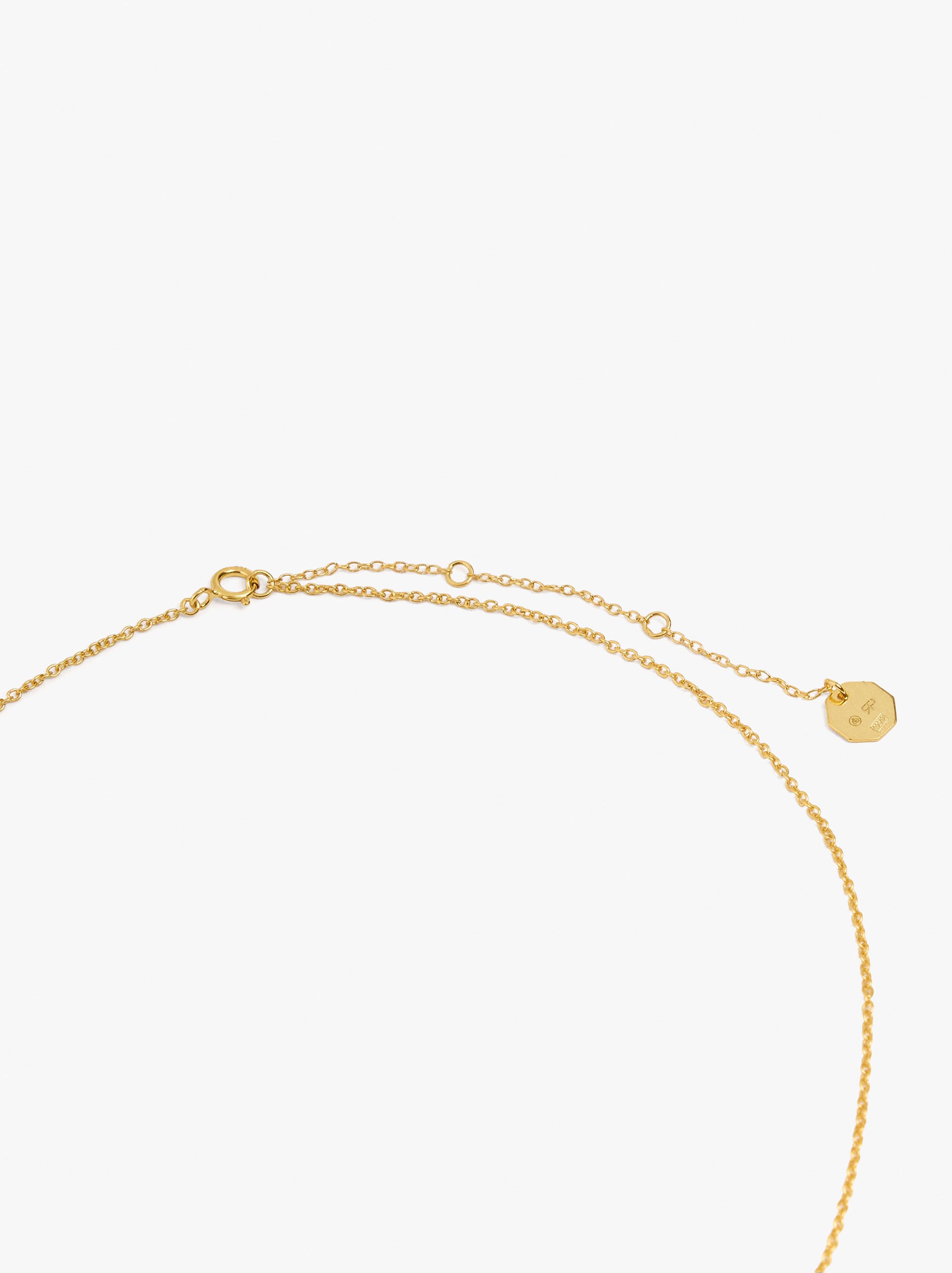Collar Con Conchas Baño De Oro 18k - Plata De Ley 925