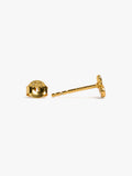 Set De Pendientes Baño De Oro 18k - Plata De Ley 925