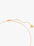 Collar Con Circonia Baño De Oro 18k - Plata De Ley 925